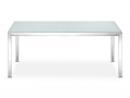 Tutti Table 55x110 chrome front