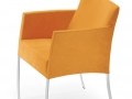 Tutti armchair 34front