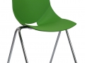 plastová stolička Shell zelená
